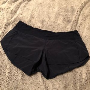 Lululemon shorts navy blue